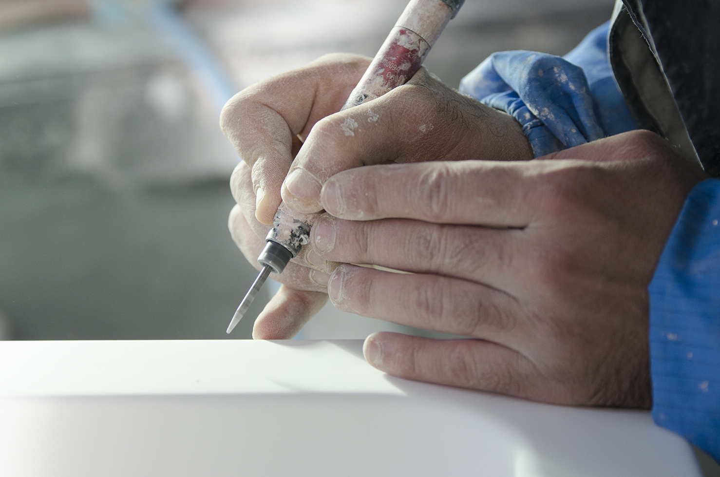 Ritocco superfici verniciate – dettaglio